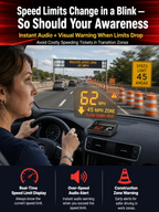 【Smart In-Car HUD Co-Pilot】Works on Sedans, SUVs, Pickups, RVs, and More! 30-Day Risk-Free Trial