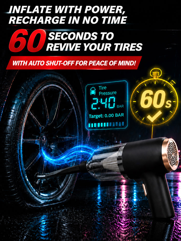 🌪️⚡ 32,000 Pa storm-force suction erases all dirt instantly!