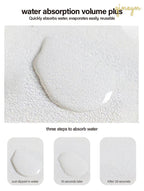 [Water Absorbing and Oil Repelling] Rose Flower Kitchen Bathroom Siliceous Clay Drain Pad
