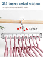 Multi-functional clothes drying rack