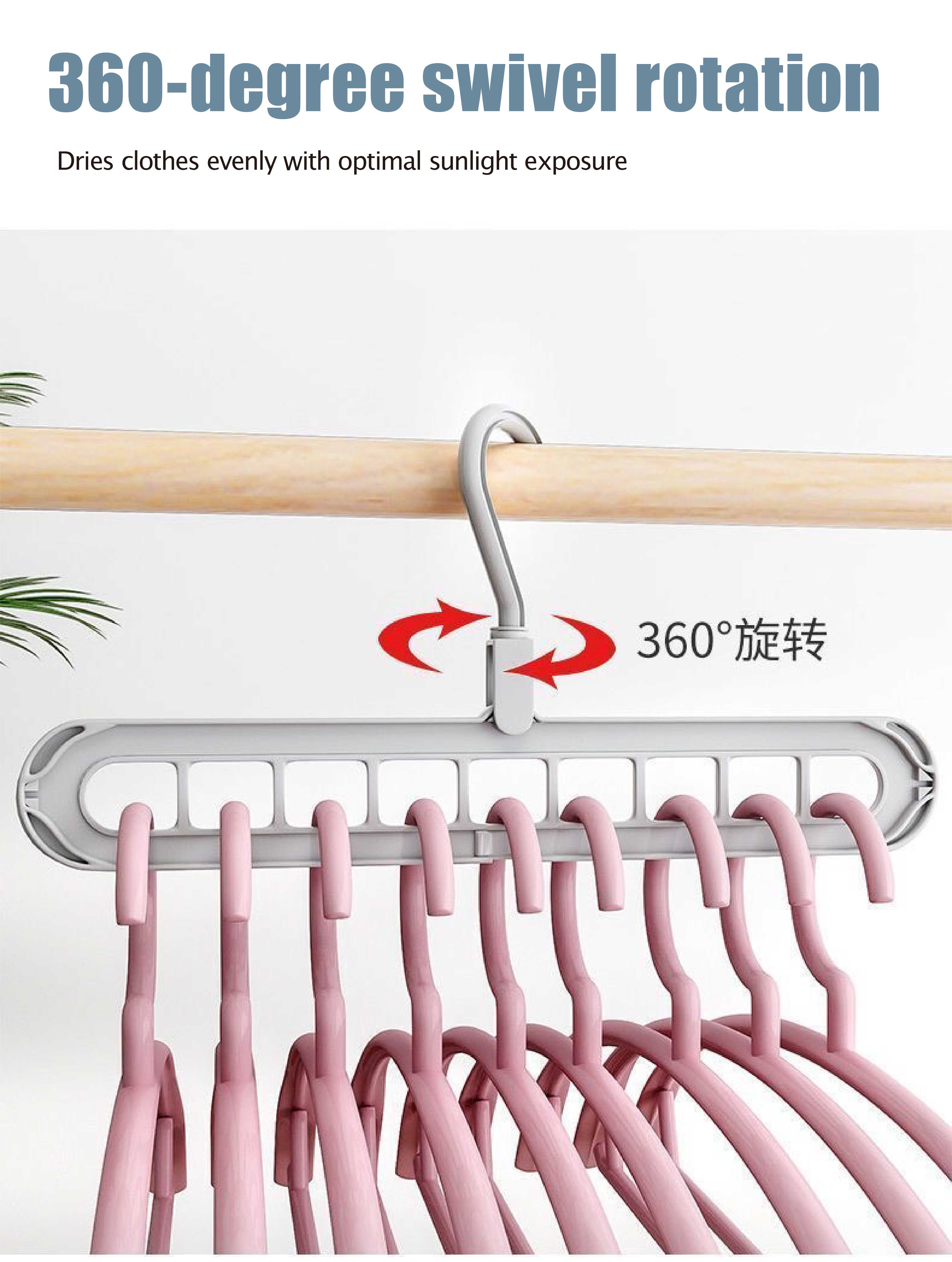 Multi-functional clothes drying rack