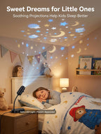 Comauo™ Ocean & Galaxy Projector: Ultra-HD Sphere Tech, Turns Your Room & Car Into an Aquarium in 1s.