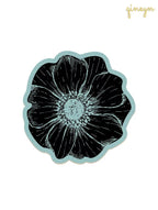 [Water Absorbing and Oil Repelling] Rose Flower Kitchen Bathroom Siliceous Clay Drain Pad