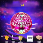 【AI Boomerang】🤩FlyBack Pro™ Release Pressure Flying Ball Toy- Auto-returns to hand, interactive flying ball