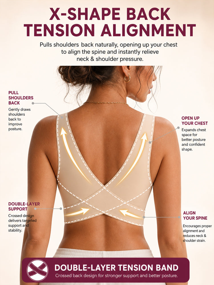 PostureLift™ Posture Correcting Seamless Bra | Lifts in 3s & Instantly Smooths Back Fat