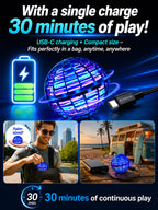 【AI Boomerang】🤩FlyBack Pro™ Release Pressure Flying Ball Toy- Auto-returns to hand, interactive flying ball