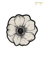 [Water Absorbing and Oil Repelling] Rose Flower Kitchen Bathroom Siliceous Clay Drain Pad