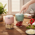 Household Wireless Garlic Puller Mini Food Processor