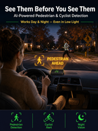 【Smart In-Car HUD Co-Pilot】Works on Sedans, SUVs, Pickups, RVs, and More! 30-Day Risk-Free Trial