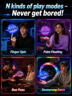 【AI Boomerang】🤩FlyBack Pro™ Release Pressure Flying Ball Toy- Auto-returns to hand, interactive flying ball