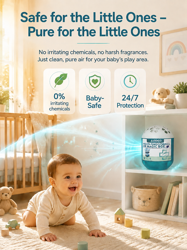 【Air Purification Wonder】🌬️[Baby & Mom Safe Purification] ✨Whole-House Dust Buster Smart Vacuum Cube