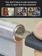 【Zero-Damage Design】SafeEntry Elite™ - Precision tension bars, no mechanical stress